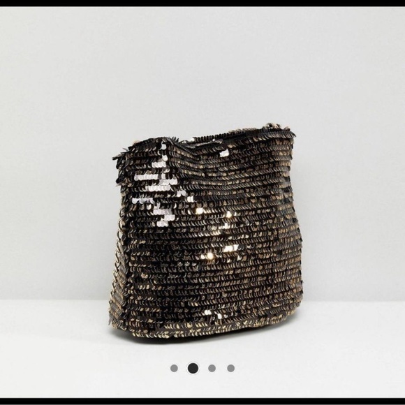 New look disco sequin chain bucket bag - Picture 3 of 4